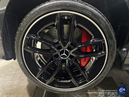 벤츠 E53 AMG 블랙 실버 투톤 유광 휠도색 / 용인 처인구