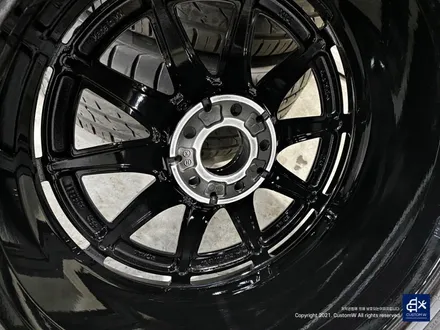 벤츠 신차 GLB35 AMG 블랙유광 휠도색 + 골드 캘리퍼 도색 / 용인 처인구