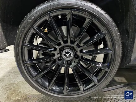 벤츠 CLS450 20인치 마차휠 블랙유광 휠도색 / 용인 처인구