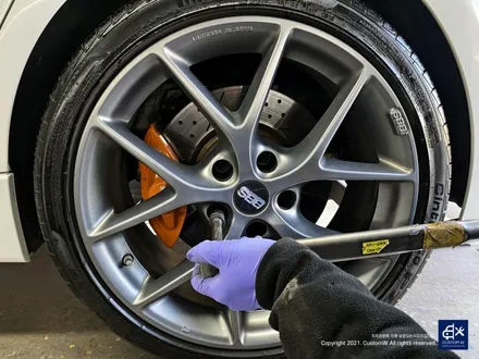 BMW F30 320d BBS SR 히말라야 그레이 휠수리 휠복원 / 용인 처인구