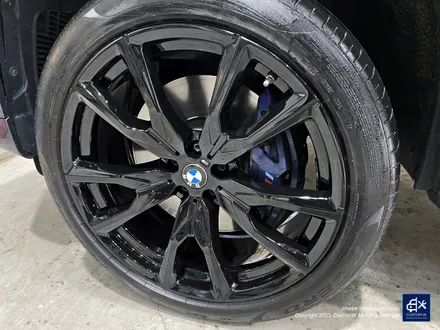 BMW X7 휠수리 후 블랙유광 휠도색 / 용인 처인구
