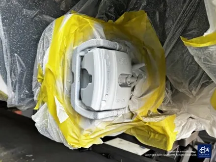 벤츠 E53 AMG 휠수리 후 블랙 실버 투톤 무광 휠도색 + 레드 캘리퍼 도색 / 용인 처인구