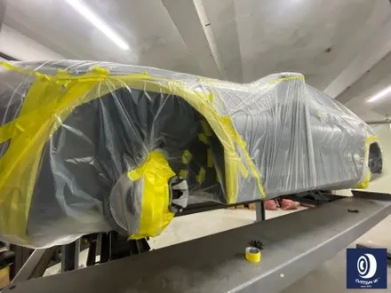 이건 부식 그 자체.. BMW G30 520D 캘리퍼 녹 제거 후, 블루 컬러 도색 + 블랙 유광 휠도색 / 용인 처인구