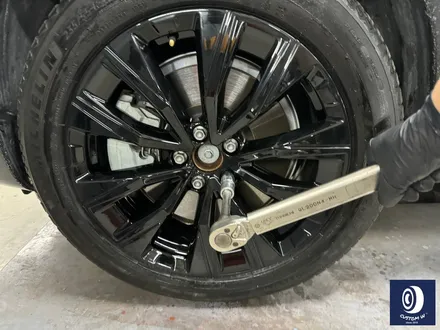 볼보 V90 CC (크로스 컨트리) 휠 상처 수리 후, 블랙 유광 휠도색_ / 용인 처인구