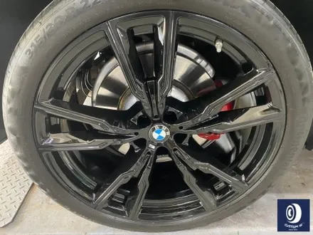 BMW X6 M50i 747M 22인치 휠 상처 수리 후, 블랙 유광 도색 / 용인 처인구
