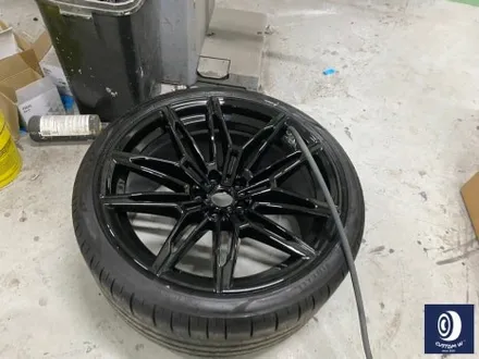 BMW G87 M2 930M 휠 하이그로시 블랙 (검정 유광) 휠도색 / 용인 처인구
