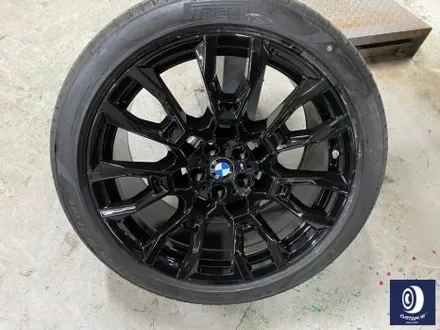 BMW X6 40i 신차 출고 작업 / 915M 블랙 휠도색 + 레드 캘리퍼 도색 / 용인 처인구
