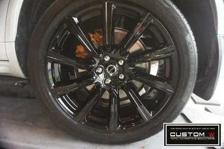 볼보 XC90 덩치큰 SUV에 어울리는 휠도색과 캘리퍼도색. / 용인 처인구