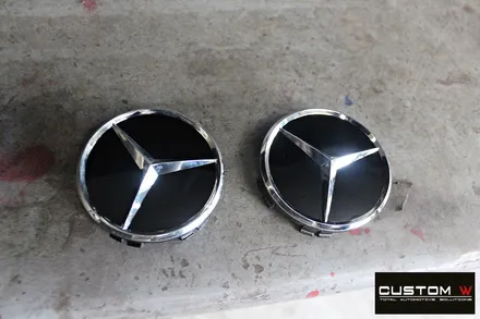 벤츠 CLS53 AMG 블랙실버 유광 투톤 휠도색 + 레드 캘리퍼 도색 / 용인 처인구