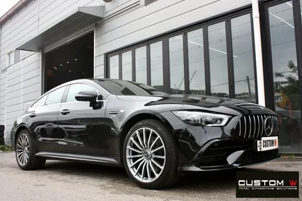 벤츠 GT43 AMG 휠 상처 수리 후 다이아몬드 컷팅 휠복원 / 용인 처인구