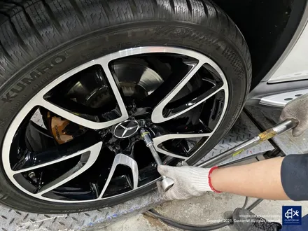 벤츠 GLC43 AMG 다이아몬드 컷팅 휠수리 휠복원 / 용인 처인구