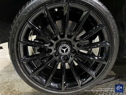 벤츠 CLS450 20인치 마차휠 블랙유광 휠도색 / 용인 처인구
