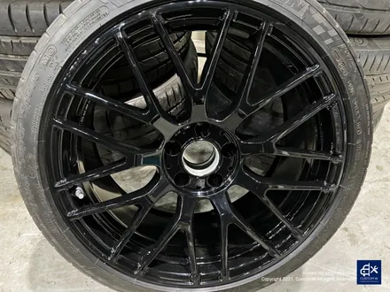 벤츠 C63 AMG 휠수리 후 블랙유광 휠도색 / 용인 처인구