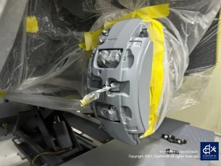 벤츠 GLE53 AMG 블랙 유광 휠도색 그리고 레드 캘리퍼 도색까지_! 완벽한 컬러 밸런스_! / 용인 처인구