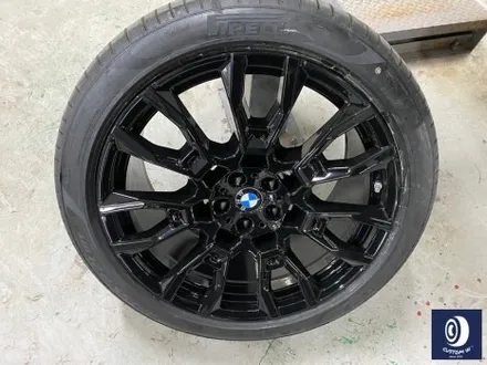 BMW X6 40i 신차 출고 작업 / 915M 블랙 휠도색 + 레드 캘리퍼 도색 / 용인 처인구