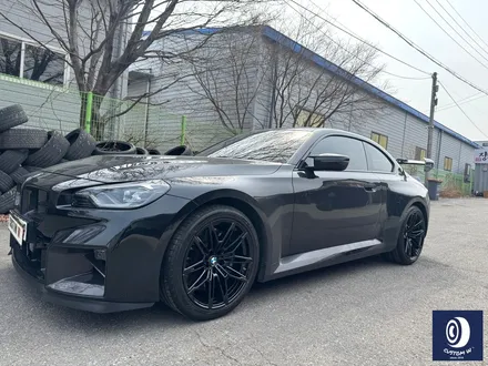 BMW G87 M2 930M 휠 상처 수리 후, 하이그로시 블랙 (검정 유광) 휠도색 / 용인 처인구