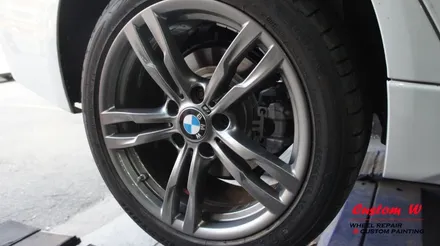 커스텀W에서 자주 하는 BMW 3시리즈 18인치 441M 휠복원 작업입니다. / 용인 처인구