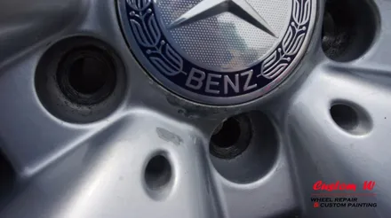 거대한 덩치의 캐나다에서 넘어온 GL 350 BLUETEC 차량의 다이아몬드컷팅 휠수리(건메탈폴리쉬로 변경) / 용인 처인구