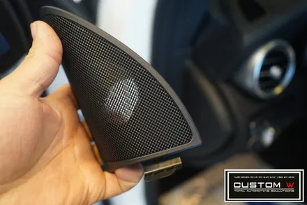 벤츠 GLC 부메스터 3d 전동트위터 장착 및 부메스터 미드 커버교체. / 용인 처인구