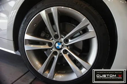 BMW F30 320D 스포츠라인 18인치 휠 상처수리후, 다이아몬드 컷팅 복원. / 용인 처인구