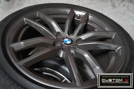 BMW G30 530i M팩 662M 18인치 블랙유광 휠도색 커스텀W / 용인 처인구