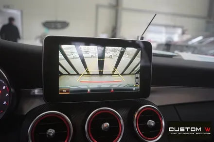 W205 벤츠 C클래스 C220d 순정 어라운드뷰 360도 카메라 레트로핏. / 용인 처인구