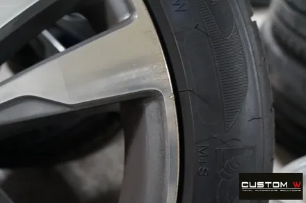 벤츠 W222 S500 20인치  휠 상처 수리  다이아몬드 커팅 휠 복원. / 용인 처인구