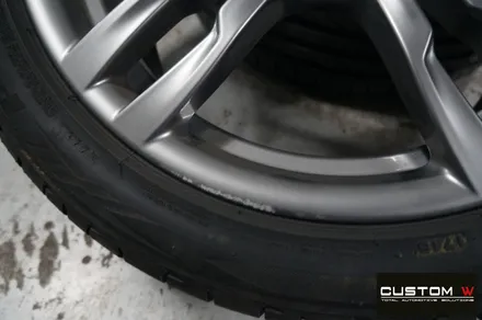 BMW F30 320D 휠 상처 수리 후, 고스트 크롬 휠도색 & 부식 녹 제거 후, 캘리퍼 도색. / 용인 처인구