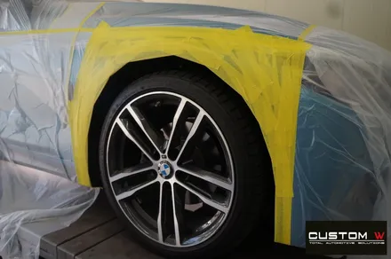 BMW 420i 쿠페 & 430i 컨버터블 블랙 유광 휠도색, 캘리퍼 도색. / 용인 처인구