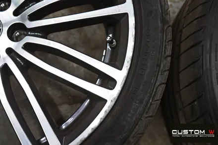 BMW G30 530i 664M 휠 수리 후 블랙유광 휠도색 / 용인 처인구