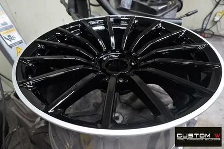 벤츠 GT43 AMG 투톤 휠 1개 수리 / 용인 처인구