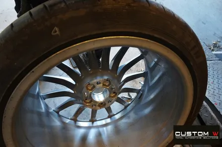 벤츠 GT43 AMG 무광 블랙실버 투톤 휠도색 / 용인 처인구