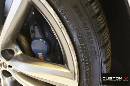 BMW 428i 442M 19인치 휠 상처 수리 후,다이아몬드 컷팅 블랙 폴리시 휠로 변신_! / 용인 처인구