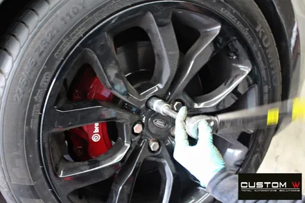 랜드로버 레인지로버 스포츠 22인치 블랙 유광 휠도색 / 용인 처인구