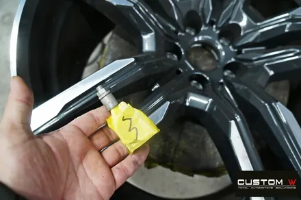 BMW F95 신형 X5M 21인치 블랙유광 휠도색 / 용인 처인구