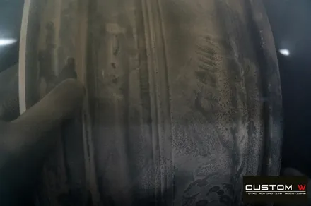 벤츠 CLS450 20인치 마차휠 휠 상처 수리 후 다이아몬드 컷팅 휠 복원 / 용인 처인구