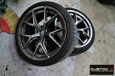 BMW 428i BBS FIR 블랙유광 휠도색 / 용인 처인구
