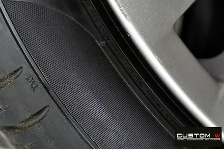 BMW 750Li 휠 상처 수리 후 고스트 크롬 휠도색 + 블랙 캘리퍼 도색 / 용인 처인구