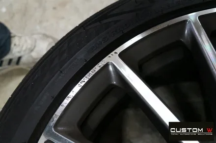 벤츠 GT43 AMG 휠 상처 수리 후 다이아몬드 컷팅 휠복원 / 용인 처인구