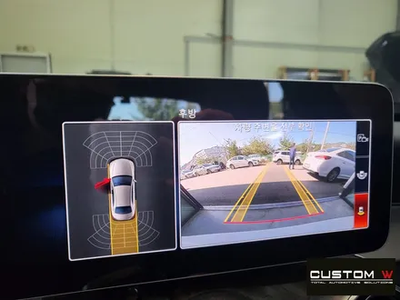 벤츠 W205 C클래스 순정 서라운드뷰 360도카메라 설치 / 용인 처인구
