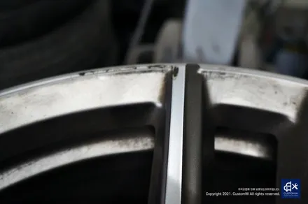BMW M440i 블랙유광 휠도색 + 레드 캘리퍼 도색 / 용인 처인구