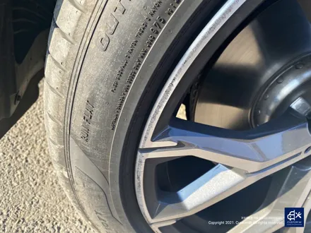 BMW X5 휠수리 후 블랙유광 휠도색 / 용인 처인구