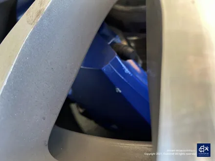 BMW X6M 휠수리 박리 후 블랙유광 휠도색 / 용인 처인구