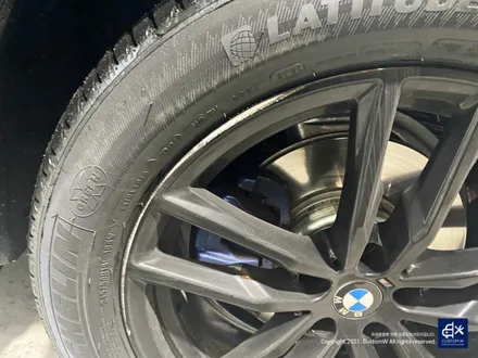 BMW X3 휠수리 후 블랙유광 휠도색 / 용인 처인구