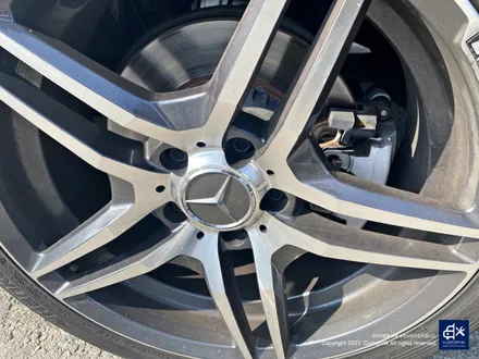 벤츠 W205 C200d 휠수리 후 블랙유광 휠도색 + 레드 캘리퍼 도색 / 용인 처인구
