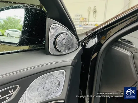 벤츠 W222 S63AMG 순정 부메스터 3D 트위터 설치. / 용인 처인구