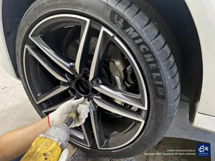 벤츠 E63 AMG 블랙유광 휠도색 / 용인 처인구