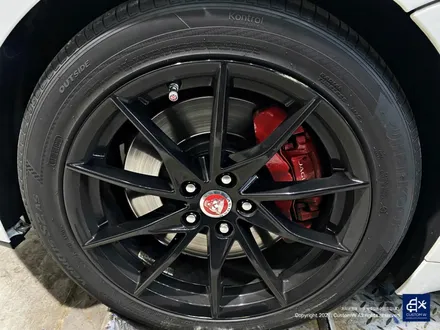 재규어 F타입(F-TYPE) 휠수리 후 블랙유광 휠도색 / 용인 처인구