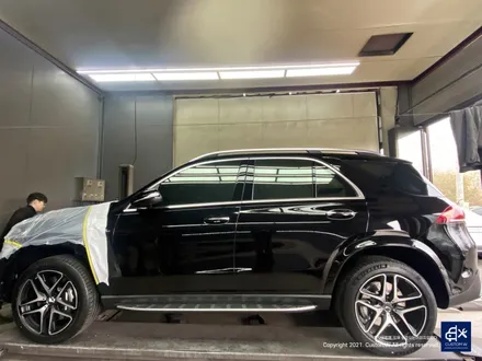 Mercedes-AMG GLE53 블랙유광 휠도색 & 레드 캘리퍼 도색 / 용인 처인구