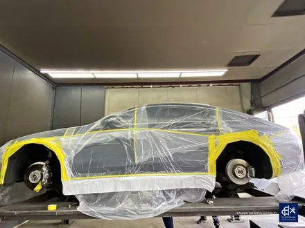 벤츠 GT43 AMG 블랙유광 휠도색 & 카본 세라믹 골드 캘리퍼 도색 / 용인 처인구